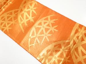 光悦垣模様織出し袋帯